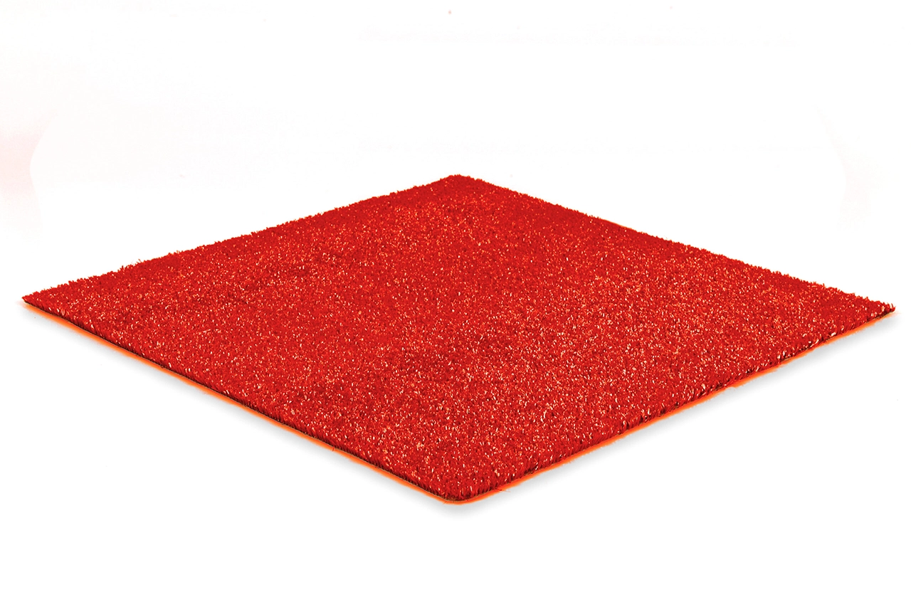 Kırmızı Çim Halı 7mm